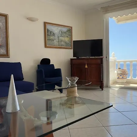 Daire 1st Line Sea View & Rooftop - Arena Puerto de Santiago (Tenerife)